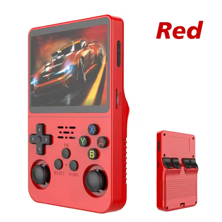 Retro Handheld Video Game Console Linux System 3.5 Inch IPS Screen Handheld Video Player 64GB 128G Games - 1