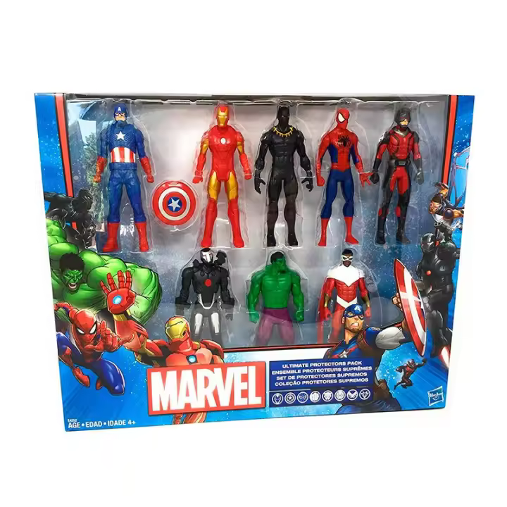 Figuras de Acción Avengers Hasbro Mega Pack 8 - Recrea Escenas de Películas - 1