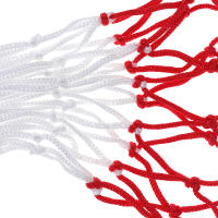 Red De Baloncesto Duradera De 48cm Tejido De Nylon Tri-Color Universal Reemplazo Para Rama De Baloncesto Mesh Compatible Con Todas Las Horquillas De Baloncesto - details 4
