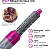 Cepillo Secador De Pelo Profesional 5 En 1, Cepillo De Aire Caliente De 1100W, Rizador De Pelo AutomáTico, Alisador, Rizador - details 2