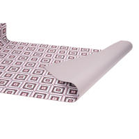 Cofan Rollo de Alfombra Vinílica con Diseño de Cuadros Crochet · Impermeable, Antimanchas y Resistente · Medidas del rollo: 50 cm x 15 m - details 0