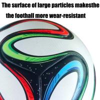 Balón De Fútbol PU Para Hombres Y Mujeres Tamaño 5 Competición 2014 Deportes Al Aire Libre Entrenamiento Resistente Al Desgaste Y Antideslizante Impermeable Para Estudiantes Y Jóvenes - details 2