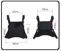 MEJORADA DL-42 Bolso de chaleco táctico de pecho, mochila de arnés ajustable con múltiples bolsillos, cómoda y transpirable, ideal para deportes al aire libre, senderismo, ciclismo, camping y uso diario - details 12