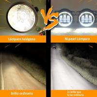 Par De Luces De Niebla Redondas LED De 3.5 Pulgadas Con Halo Amarillo Y Blanco Para Lada Priora Y Automóviles De Rusia Gazelle - details 7