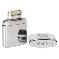 2pcs Mini Aquecedor De Mano Portátil Para Exteriores Reutilizable De Aleación De Metal Con Bolsa Para Pesca Camping Senderismo - details 2