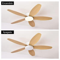 Lalumia  LED Ventilador de Techo 42" con Luz LED Regulable – 3000K-6000K, Madera Claro, 85-265V - details 1
