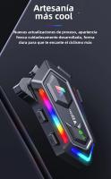 Casco De Motocicleta Y20 MAX Con Intercomunicador Bluetooth Y Efecto De Luz RGB 1000mAh Impermeable IPX6 Para Deportes Acuáticos - details 4