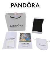 Pandora - Charm Colgante de Círculo de eternidad con Perla cultivada de Agua Dulce Tratado-Baño de Oro de 14K - details 3