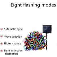 Cadena De Luces Mágicas RGB En Cuero Cepillado Smart Symphony Color Cambiante IP65 Impermeable Para Decoración De Hogar Y Jardín - details 2