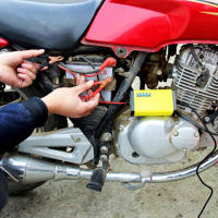 Cargador De Batería Para Coche Y Motocicleta LED Inteligente Protección Multiple Ajuste De Corriente Y Voltaje - details 1