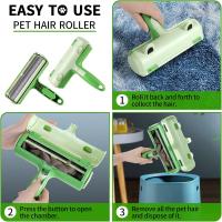 Quitapelusas para mascotas, Pelo reutilizable para quitar Pelos de perros y Gatos, papel quitapelusas fácil de limpiar - details 4