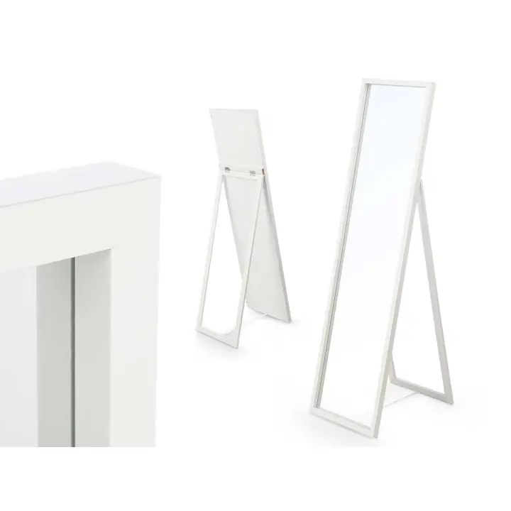Espejo de Pie Factory Cuadros 30 X 120 Cm Madera Blanco - Decorativo - 1