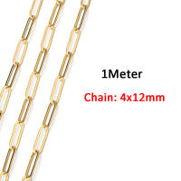 Cadena De Acero Inoxidable 1 Metro Para Pulseras Collares Joyería DIY Accesorios De Encontración Metal STAINLESS STEEL - details 4