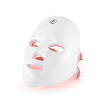 Máscara Facial LED Recargable De 7 Colores Terapia Fotónica Para Rejuvenecimiento De Piel Eliminación De Acné Y Arrugas Iluminación De Belleza - details 23