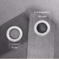 Cortinas De Tulle Gradient Para Sala De Estar Y Dormitorio Organza Voile Tratamiento De Ventana Panel De Cortinas 1.32x1.6m Doble Capa Sin Aislamiento Térmico - details 23