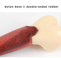 Nueva Juguete Para Morder De Perro Sabor a Carne Resistente Durable Hueso Grande Para Morder Juguete De Masticar Para Mascotas - details 7