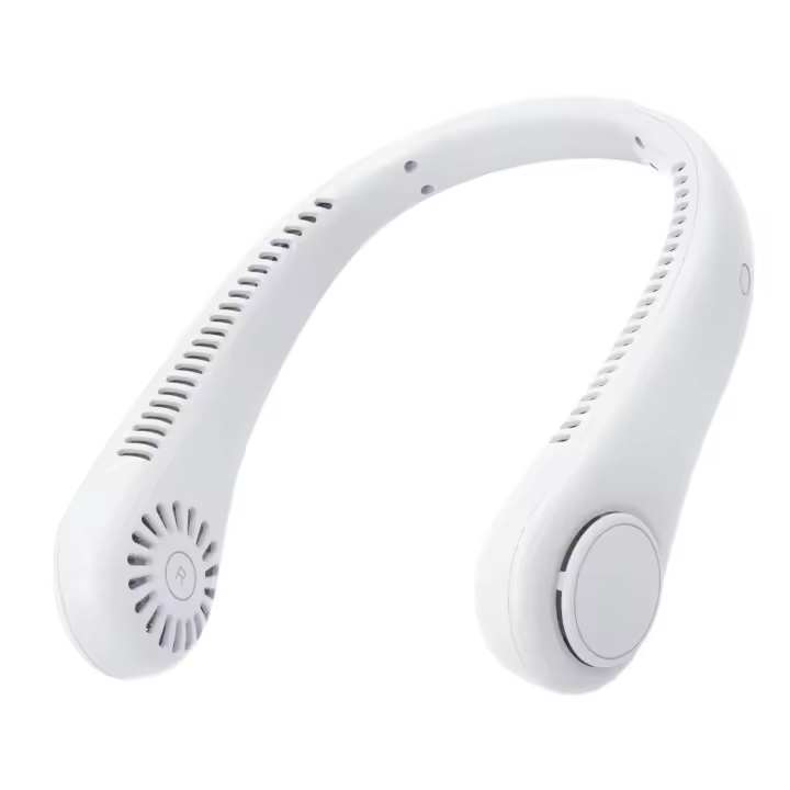 Ventilador Silencioso,Ventilador de Cuello,Ventilador de Cuello Portátil,3 velocidades ventilador sin aspas para,Viajes - 1