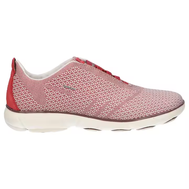 Women's and girls' sneakers geox d941ee 0kh22 d nebula c5z7m sand-dk red - - 1
