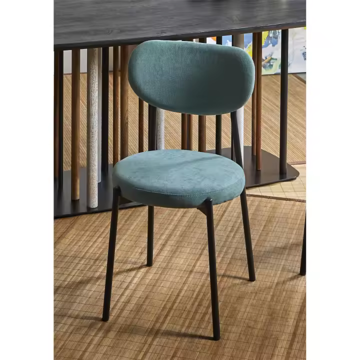 Silla maui turquesa 45x45x85 cms. El mejor complemento para tu hogar. - 1