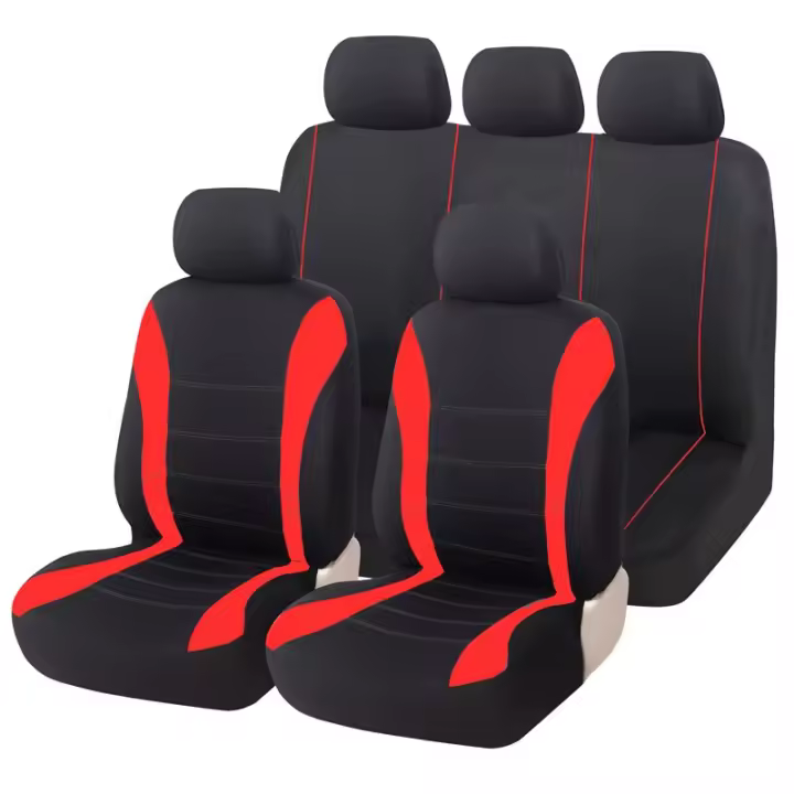 Funda De Asiento De Coche Universal De Tela Respirable Para Lada Priora Renault Logan Accesorios De Interior Para Camiones Y SUV - 1