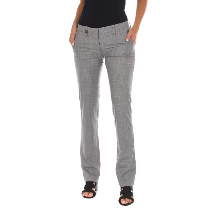 MET-Pantalón largo de corte recto 70DBF0028 para Mujer - 1