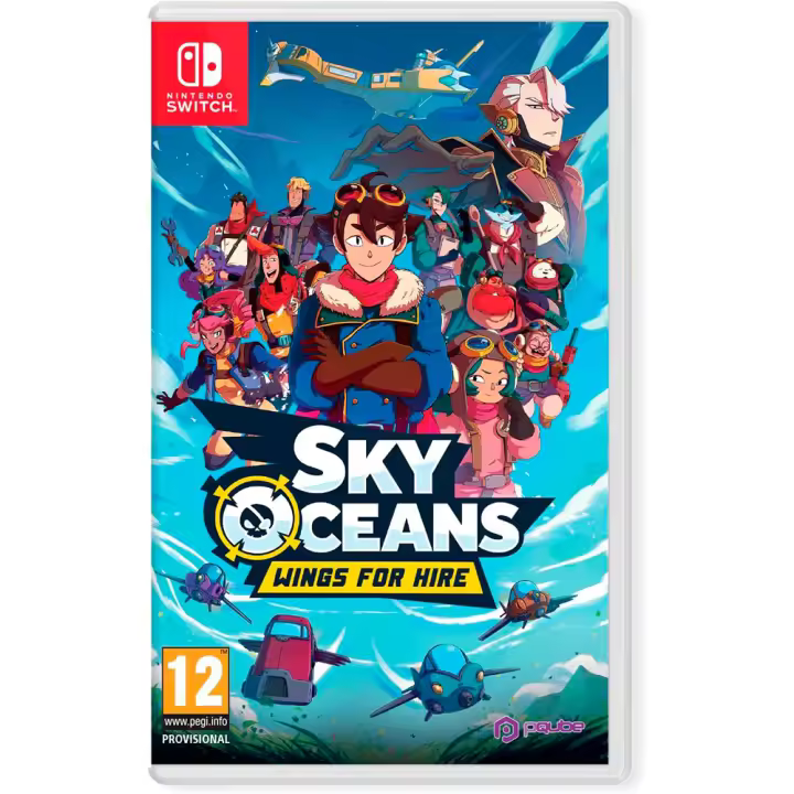 SKY OCEANS WINGS FOR HIRE Nintendo Switch - Nuevo a Estrenar - PAL España - Meridiem Games -  RPG - 1