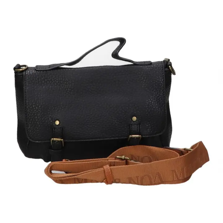 SARA BAGS | Bolso con Asa Sara Bags para Mujer – Bolso Mediano en Color Negro – Bolso con Cremallera y Bandolera Ajustable – Varios Compartimentos – Cómodo y Versátil – Modelo SCZQ2500020899 - 1