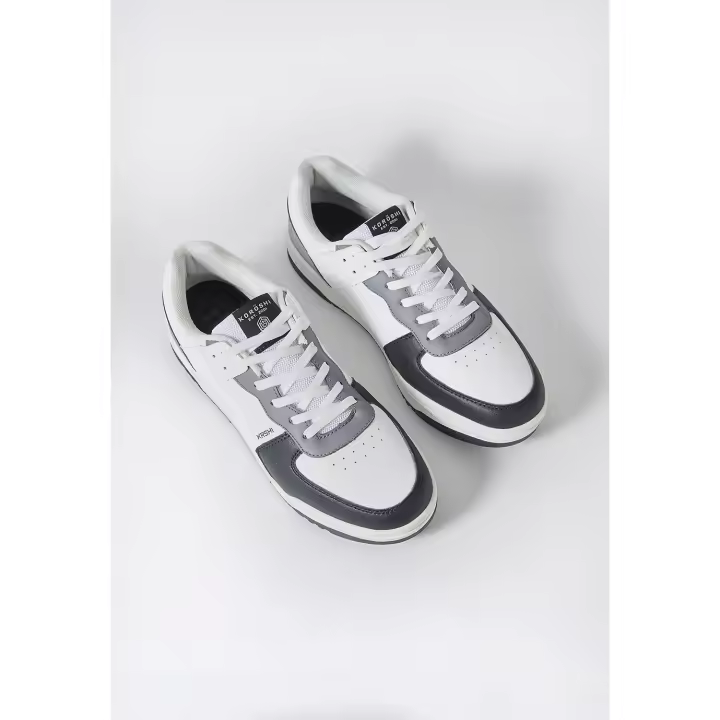 Koroshi Zapatillas casual sneaker para hombre en color blanco - 1