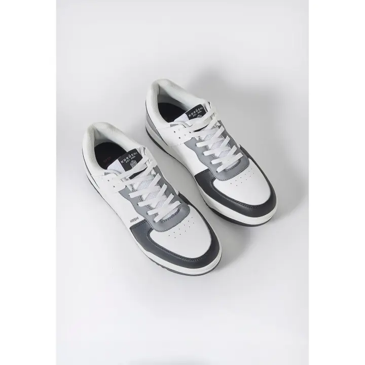 Koroshi Zapatillas casual sneaker para hombre en color blanco - 1