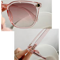 Gafas De Sol Femininas De Moda Diseñador Vintage Cuadradas Polarizadas Tamaños Grandes Con Lentes Gradiente Marca Oculos De Sol - details 5