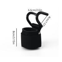 1pc Gancho De Elevación Antideslizante Con Correa Para Muñeca Herramienta De Agarre Para Entrenamiento De Fuerza Accesorio Deportivo Unisex - details 2