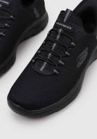 Skechers SUMMITS Deportivas Planas Hombre Negro - details 2