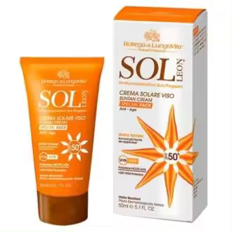 SOL LEON crema facial solar SPF 50 alta prot. 50ml - 1