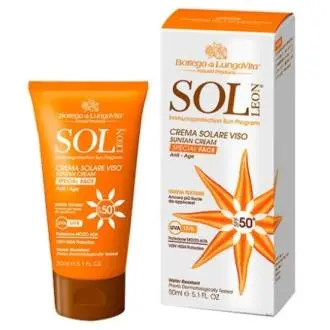 SOL LEON crema facial solar SPF 50 alta prot. 50ml - 1