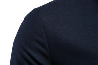 Camisa Polo Hombre AIOPESON Verano Bordado De Girafa Manga Corta Estilo Casual Cuello Erguido Transpirable Material Algodón Slim Fit - details 8