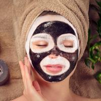 Mascarillas De Tela De Algodón Puro 100PCS Absorción De Agua Alta No Irritante Mascarilla Facial Desechable Para Belleza DIY - details 1