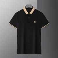 Camisa Polo De Verano Para Hombre Con Encaje Y Manga Corta De Seda Helada Transpirable Moda Casual Brecha De Negocios - details 14