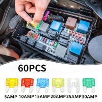 Kit De Fusibles Para Automóvil Mini Multicolor 60pcs Combinado Multi-Función Para Coche/RV/Motocicleta/Lancha/SUV Reemplazo De Fusibles - details 0
