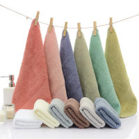 Toalla De Baño De Algodón Puro 33x33cm Suave Y Absorbente Para Deporte Yoga SPA Toalla De Mano Para El Baño JAF061 Secado Rápido - details 3