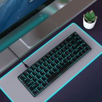 Teclado Mecánico De Juegos HXSJ V800 65% Mini Con Switches Azul/rojo Intercambiables Y Teclas ABS Doble-shot Iluminación Multi-color Modos De Iluminación Diferentes - details 10