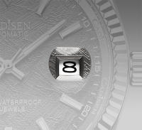 Reloj Mecánico Para Hombre CADISEN Lujo C3 Luminoso AR Cristal De Zafiro MIYOTA 8215 Resistente Al Agua 100M Regalo - details 5