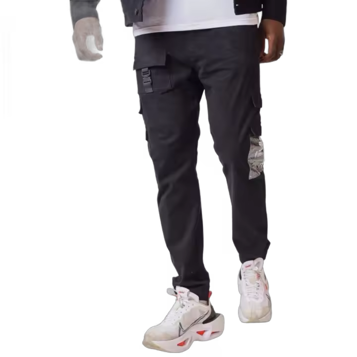 Pantalon Project X Paris con Bolsillo Transparente Negro - 1