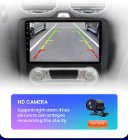 AWESAFE inalámbrico CarPlay Android Auto Radio para ford focus 2 Mk2 2004 2005 2006 2007 2008 2009 2010 2011 coche reproductor multimedia GPS 2 din autoradio volante controles RDS Bluetooth - details 13