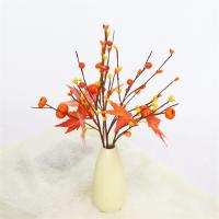 Plantas Artificiales De Calabaza Y Hojas De Maple Para Decoración De Halloween Arreglo Floral Para Sala De Estar Festivales Y Fotografía De Props - details 21