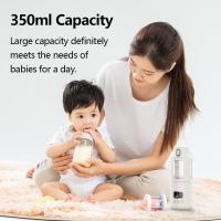 Calentador de leche de control de temperatura, taza de calefacción portátil con pantalla LCD 37 ° C - 55 ° C calentador de agua, para leche materna instantánea, leche de fórmula, 12 onzas de gran capacidad - details 3