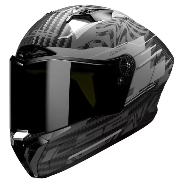 Ls2 Casco Integral Ff805 Thunder Carbon Gp Aero Polar - 1