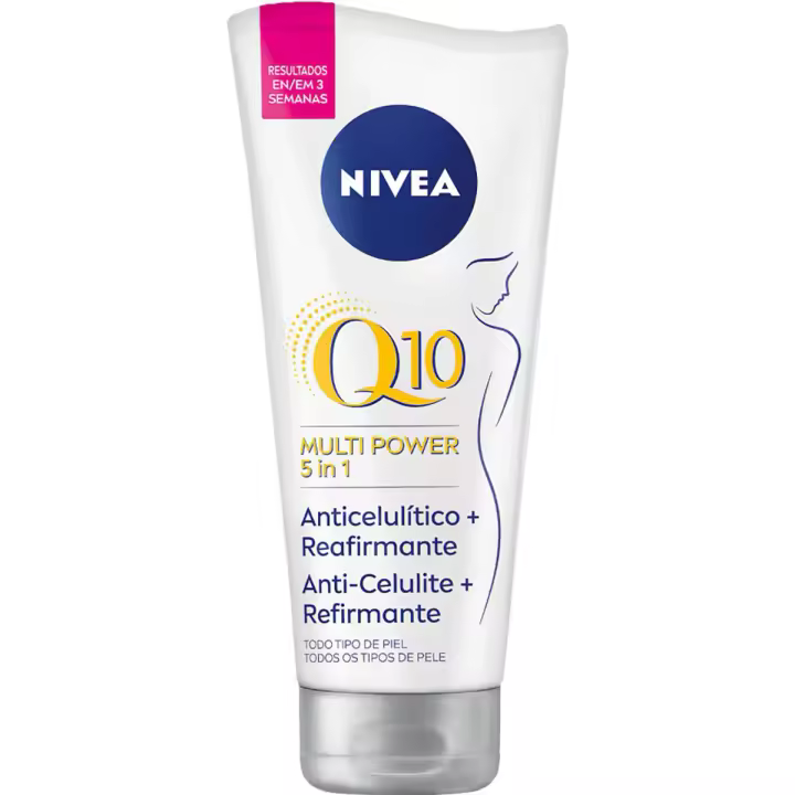 NIVEA Q10 gel crema anticelulítico + reafirmante Multi Powe 5 en 1 todo tipo de piel tubo 200 ml - 1