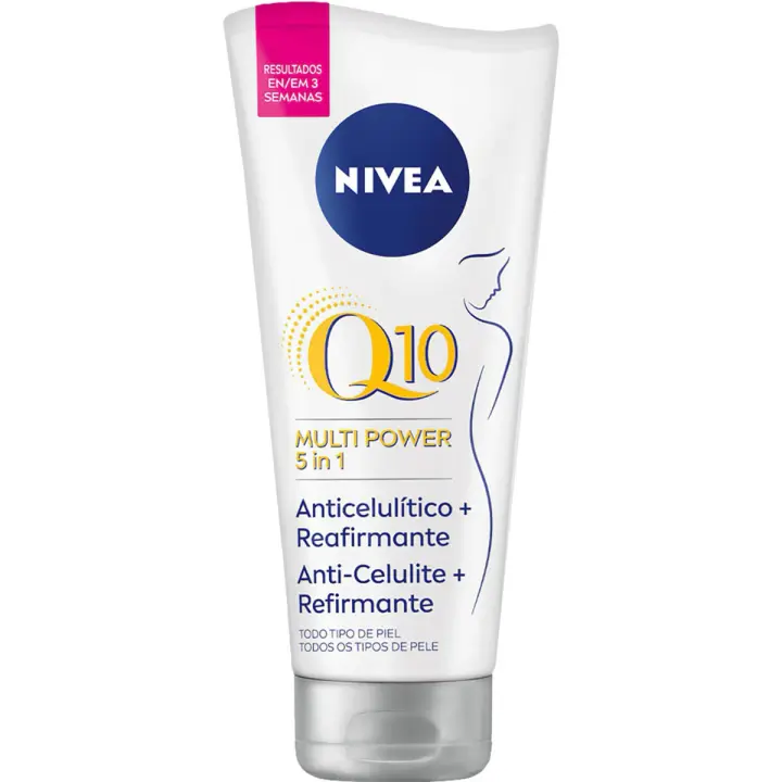 NIVEA Q10 gel crema anticelulítico + reafirmante Multi Powe 5 en 1 todo tipo de piel tubo 200 ml - 1