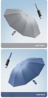 Paraguas Automático Antigolpe Regalo De Viaje Golf Para Hombres Y Mujeres Tamaño Grande Resistente Al Viento Plegable Con Mango De Cierre Material De Nylon 190T - details 9