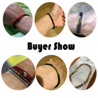Pulsera De Hombre Nueva 4mm Color Oro Antiguo Con Piedra De Hematita Y Madera Natural Pulsera De Meditación Con Cuentas Geométricas - details 1